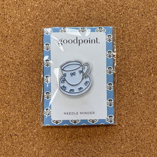 Bow Teacup Needle Minder