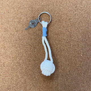 Nautical Knot Scissors Keeper - Sky Blue
