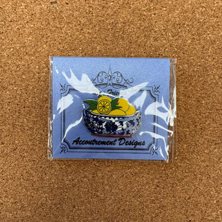 Bowl of Lemons Needle Minder