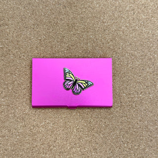 Pink Butterfly Magnetic Needle Holder