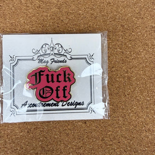 Pink Fuck Off Needle Minder
