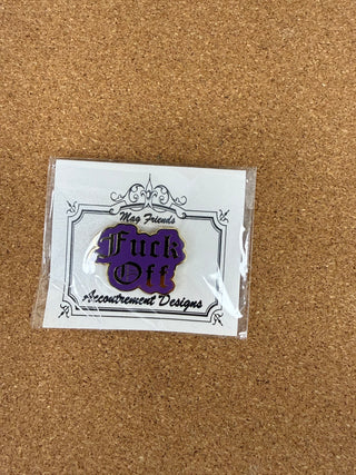Purple Fuck Off Needle Minder