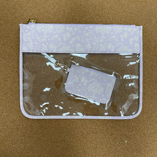 Signature Toile Project Bag - Purple