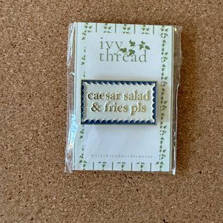Caesar Salad & Fries Needle Minder