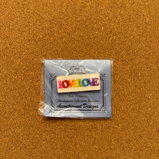 Rainbow Love Needle Minder
