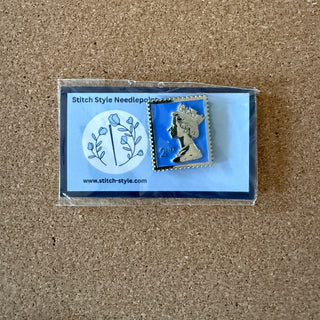 Blue Queen Stamp Needle Minder