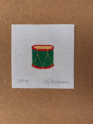 XM-16 Christmas Ornament – Victorian Toy Drum