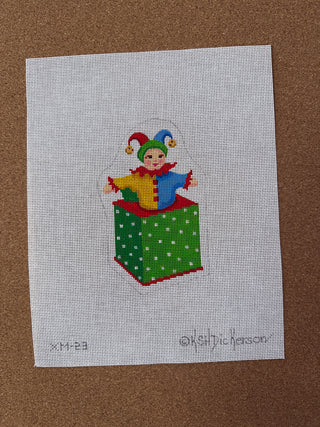 XM-23 Christmas Ornament – Victorian Jack-in-the-Box