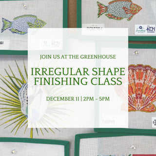 Irregular Shaped Ornament Finishing Class - December 11